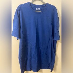 Mens‎ Royal Blue Duluth Trading Co. Short Sleeve T-Shirt Standard Fit Size Large